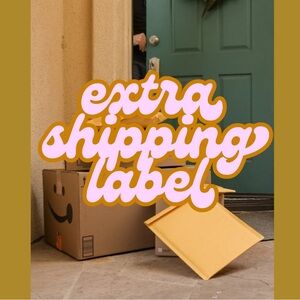 Extra Shipping Label for Bundle